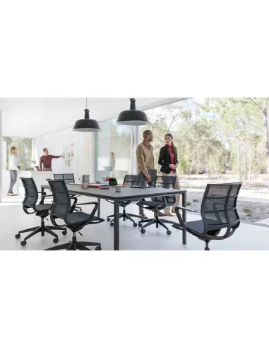 Кресло SEDUS SE:JOY EC-180 (BLACK+M79), с подлокотниками - купить Киев, Днепр, Одесса, Львов, Харьков