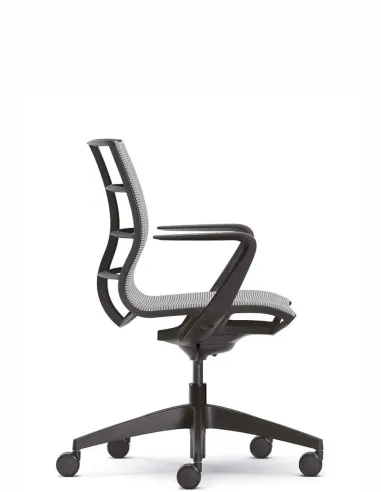 Кресло SEDUS SE:JOY EC-180 (BLACK+M78), с подлокотниками - купить Киев, Днепр, Одесса, Львов, Харьков