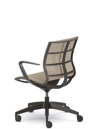 Кресло SEDUS SE:JOY EC-180 (BLACK+M77), с подлокотниками - купить Киев, Днепр, Одесса, Львов, Харьков