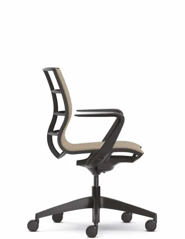 Кресло SEDUS SE:JOY EC-180 (BLACK+M77), с подлокотниками - купить Киев, Днепр, Одесса, Львов, Харьков