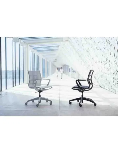 Кресло SEDUS SE:JOY EC-180 (BLACK+M77), с подлокотниками - купить Киев, Днепр, Одесса, Львов, Харьков