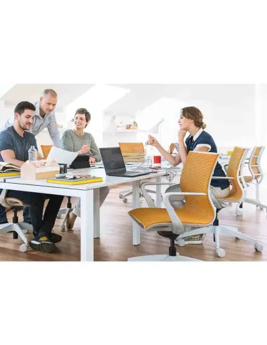 Кресло SEDUS SE:JOY EC-180 (BLACK+M75), с подлокотниками - купить Киев, Днепр, Одесса, Львов