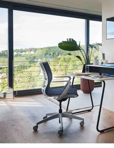 Крісло SEDUS SE:JOY EC-180 (LIGHT GREY+M77), з підлокітниками - купити Київ, Дніпро, Одеса, Львів, Харків