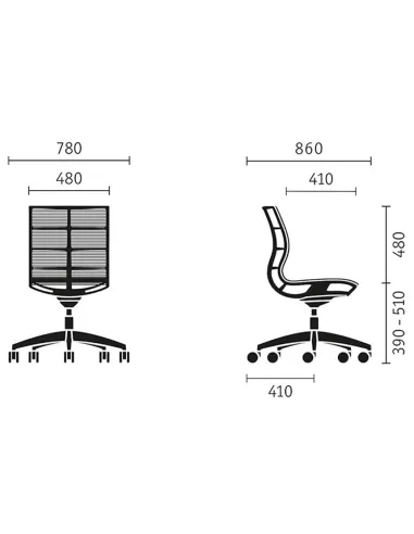 Кресло SEDUS SE:JOY EC-180 (BLACK+M75) - купить Киев, Днепр, Одесса, Львов, Харьков