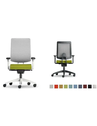 Кресло SEDUS BLACK DOT AIR BD-125, LIGHT GREY - купить Киев, Днепр, Одесса, Львов, Харьков