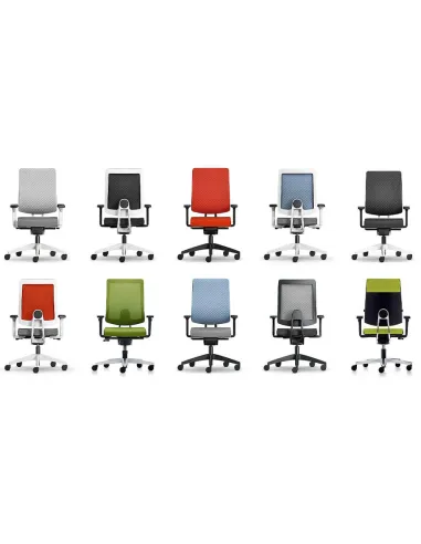 Кресло SEDUS BLACK DOT AIR BD-125, LIGHT GREY - купить Киев, Днепр, Одесса, Львов, Харьков