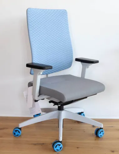 Кресло SEDUS BLACK DOT AIR BD-125, LIGHT GREY - купить Киев, Днепр, Одесса, Львов, Харьков