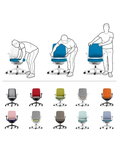 Кресло SEDUS SE:MOTION EM-101, LIGHT GREY - купить Киев, Днепр, Одесса, Львов, Харьков