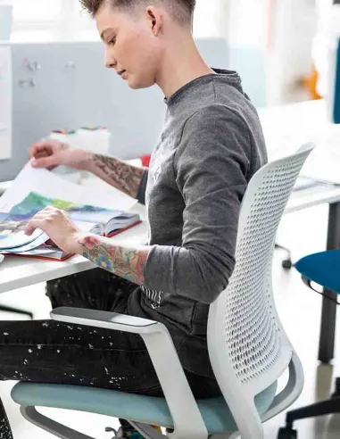 Крісло SEDUS SE:MOTION EM-101, LIGHT GREY - купити Київ, Дніпро, Одеса, Львів, Харків