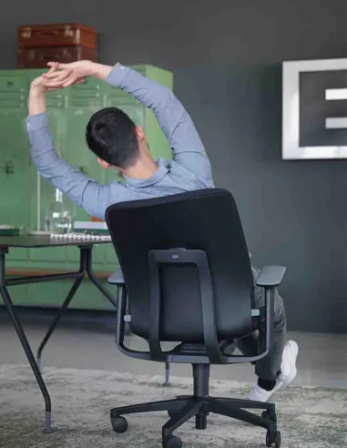 Кресло руководителя WILKHAHN AT 187/9 BLACK, тканевое - купить Киев, Днепр, Одесса, Львов, Харьков