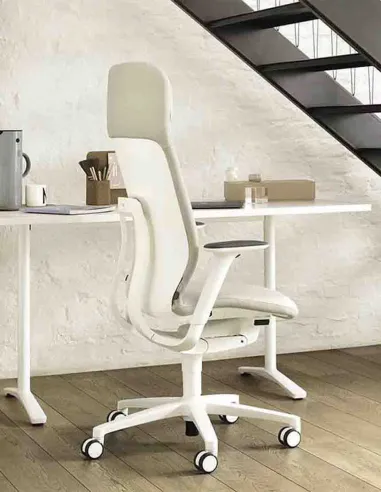 Кресло руководителя WILKHAHN AT 187/9 WHITE, тканевое - купить Киев, Днепр, Одесса, Львов, Харьков