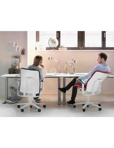 Кресло руководителя WILKHAHN AT 187/9 WHITE, тканевое - купить Киев, Днепр, Одесса, Львов, Харьков