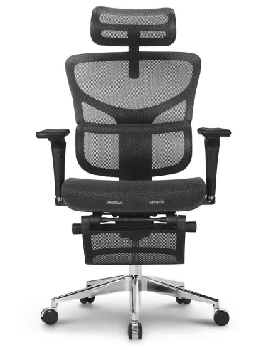 Крісло HOOKAY SAIL 2 BLACK (RSA2M01), ергономічне, з підставкою під ноги - купити Київ, Дніпро, Одеса, Львів, Харків