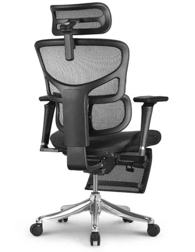 Кресло HOOKAY SAIL 2 BLACK (RSA2M01), эргономичное, с подставкой под ноги - купить Киев, Днепр, Одесса, Львов, Харьков