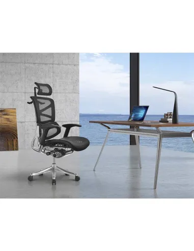 Кресло HOOKAY SHARP GREY (HSRM01-G) для руководителя, эргономичное - купить Киев, Днепр, Одесса, Львов, Харьков