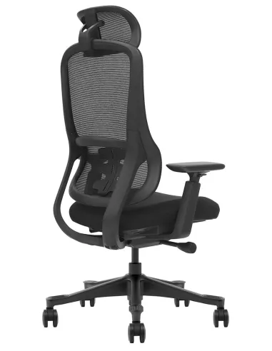 Кресло KRESLALUX S3-BH BLACK, эргономичное - купить Киев, Днепр, Одесса, Львов, Харьков