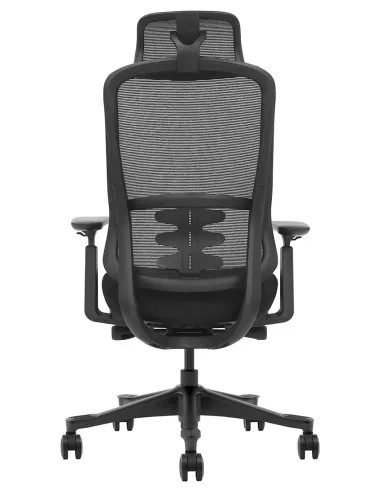 Кресло KRESLALUX S3-BH BLACK, эргономичное - купить Киев, Днепр, Одесса, Львов, Харьков