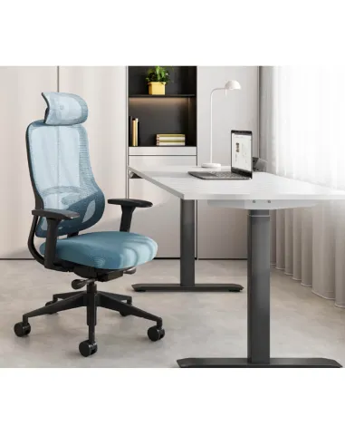 Кресло KRESLALUX S3-BH BLACK, эргономичное - купить Киев, Днепр, Одесса, Львов, Харьков