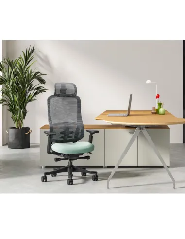 Кресло KRESLALUX S3-GH GREY, эргономичное - купить Киев, Днепр, Одесса, Львов, Харьков