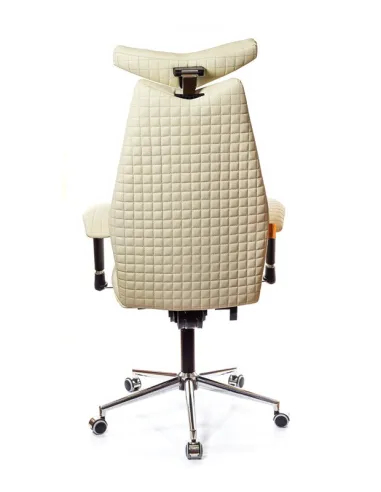 Кресло для руководителя, ортопедическое Kulik-System JET песочное