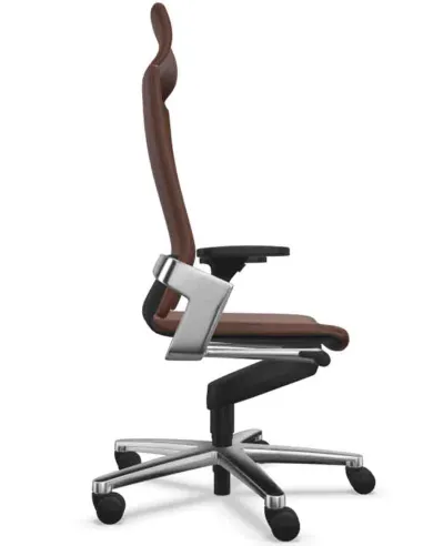 Кресло руководителя WILKHAHN ON 175/71 кожаное, коричневое - купить Киев, Днепр, Одесса, Львов, Харьков