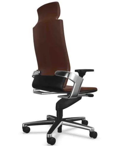 Кресло руководителя WILKHAHN ON 175/71 кожаное, коричневое - купить Киев, Днепр, Одесса, Львов, Харьков