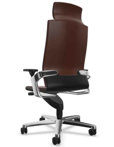 Кресло руководителя WILKHAHN ON 175/71 кожаное, коричневое - купить Киев, Днепр, Одесса, Львов, Харьков