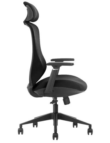 Кресло KRESLALUX K2-BH BLACK, эргономичное - купить Киев, Днепр, Одесса, Львов, Харьков