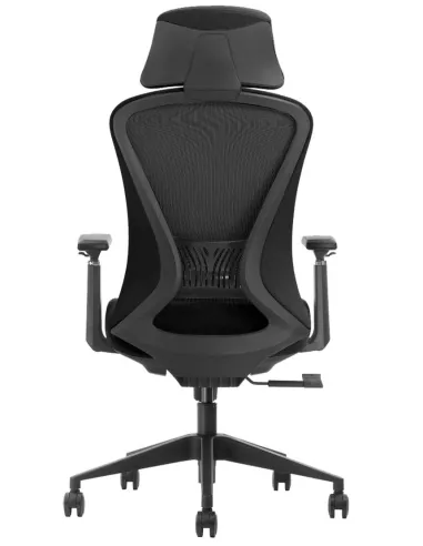 Кресло KRESLALUX K2-BH BLACK, эргономичное - купить Киев, Днепр, Одесса, Львов, Харьков