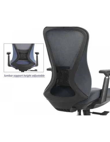 Кресло KRESLALUX K2-GH GREY, эргономичное - купить Киев, Днепр, Одесса, Львов, Харьков