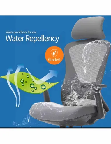 Крісло KRESLALUX K2-GH GREY, ергономічне - купити Київ, Дніпро, Одеса, Львів, Харків