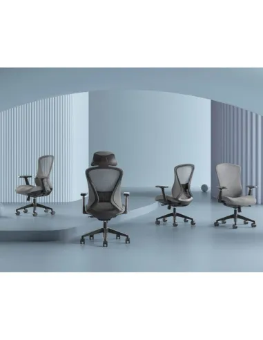 Кресло KRESLALUX K2-GH GREY, эргономичное - купить Киев, Днепр, Одесса, Львов, Харьков