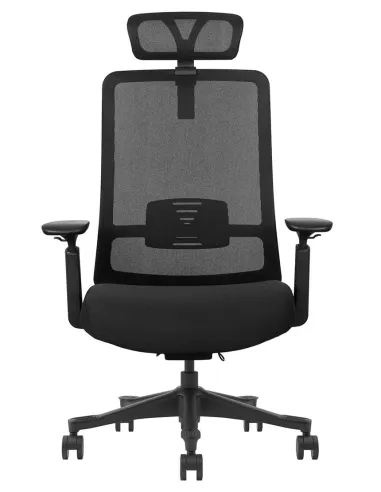 Кресло KRESLALUX V1-BH BLACK, эргономичное - купить Киев, Днепр, Одесса, Львов, Харьков