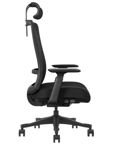 Кресло KRESLALUX V1-BH BLACK, эргономичное - купить Киев, Днепр, Одесса, Львов, Харьков