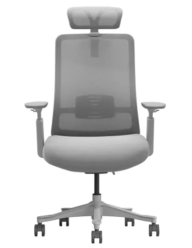 Кресло KRESLALUX V1-GH GREY, эргономичное - купить Киев, Днепр, Одесса, Львов, Харьков