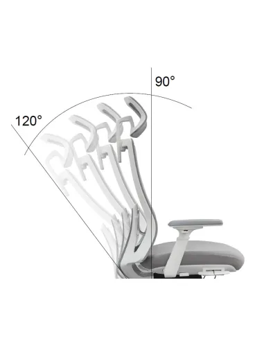 Кресло KRESLALUX SK9-BH BLACK, эргономичное - купить Киев, Днепр, Одесса, Львов, Харьков