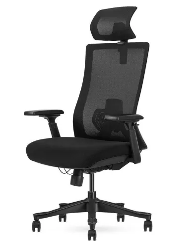 Кресло KRESLALUX SK9-BH BLACK, эргономичное - купить Киев, Днепр, Одесса, Львов, Харьков