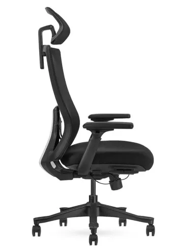 Кресло KRESLALUX SK9-BH BLACK, эргономичное - купить Киев, Днепр, Одесса, Львов, Харьков