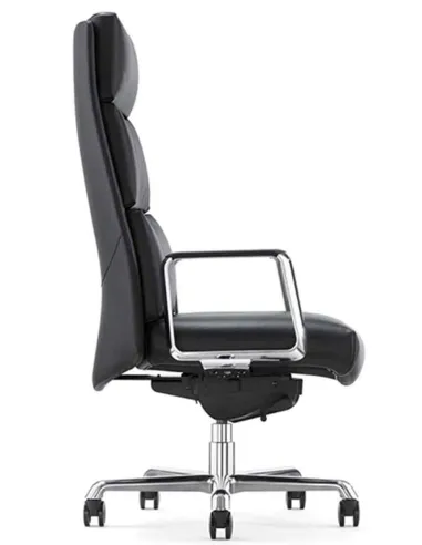 Кресло A2415-P для руководителя, кожаное, черный цвет - купить Киев, Днепр, Одесса, Львов, Харьков