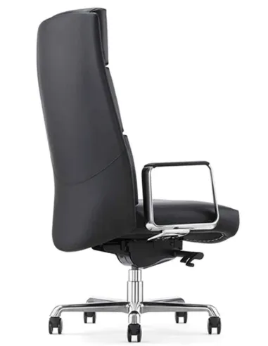 Кресло A2415-P для руководителя, кожаное, черный цвет - купить Киев, Днепр, Одесса, Львов, Харьков
