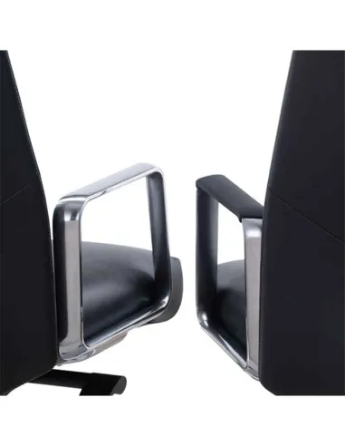 Кресло A2415-P для руководителя, кожаное, черный цвет - купить Киев, Днепр, Одесса, Львов, Харьков