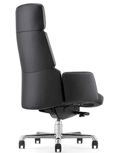 Кресло CRONUS A2411-1 для руководителя, кожаное, черный цвет - купить Киев, Днепр, Одесса, Львов, Харьков