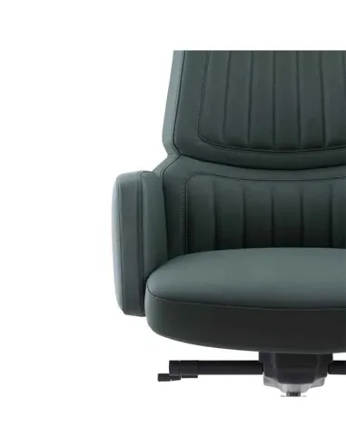 Кресло CRONUS A2411-1 для руководителя, кожаное, черный цвет - купить Киев, Днепр, Одесса, Львов, Харьков