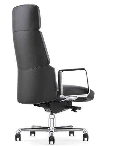 Кресло CRONUS A2411-P для руководителя, кожаное, черный цвет - купить Киев, Днепр, Одесса, Львов, Харьков