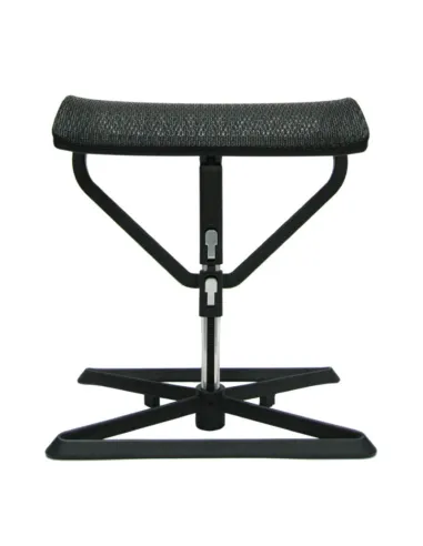 Подставка для ног COMFORT OTTOMAN BLACK с регулировкой высоты, сетчатая - купить Киев, Днепр, Одесса, Львов, Харьков