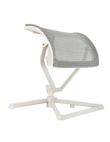 Подставка для ног COMFORT OTTOMAN GREY с регулировкой высоты, сетчатая - купить Киев, Днепр, Одесса, Львов, Харьков