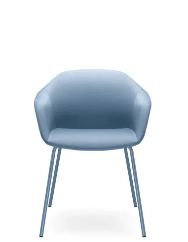 Конференц-крісло LD SEATING RIVA RI-02 BLUE на ніжках - купити Київ, Дніпро, Одеса, Львів, Харків