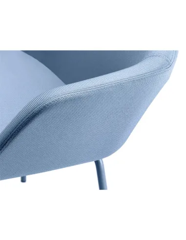 Конференц-кресло LD SEATING RIVA RI-02 BLUE на ножках - купить Киев, Днепр, Одесса, Львов, Харьков
