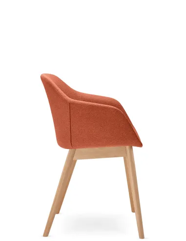 Конференц-крісло LD SEATING RIVA RI-02, D на ніжках - купити Київ, Дніпро, Одеса, Львів, Харків