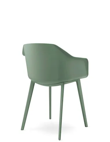 Кресло для посетителя LD SEATING RIVA RI-01-PP на ножках, с мягким сиденьем - купить Киев, Днепр, Одесса, Львов, Харьков